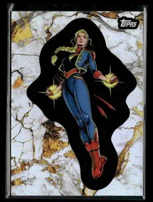 ? Captain Marvel 2025 Topps Marvel 1975 Golden Anniv Refractor #109 ?