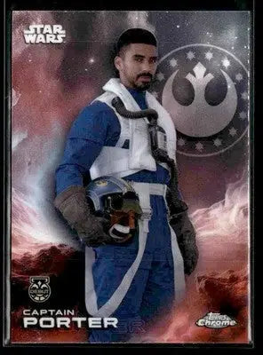? Captain Porter — 2025 Topps Chrome Star Wars #20 ?