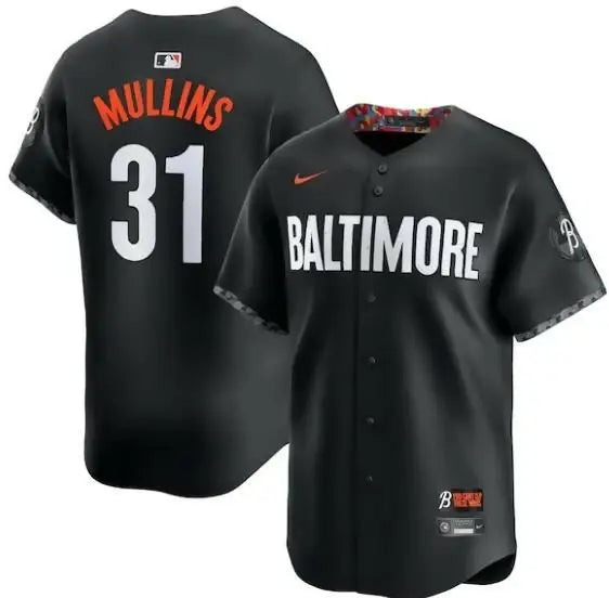 Black Cedric Mullins Baltimore Orioles Nike City Connect Limited Player Jersey