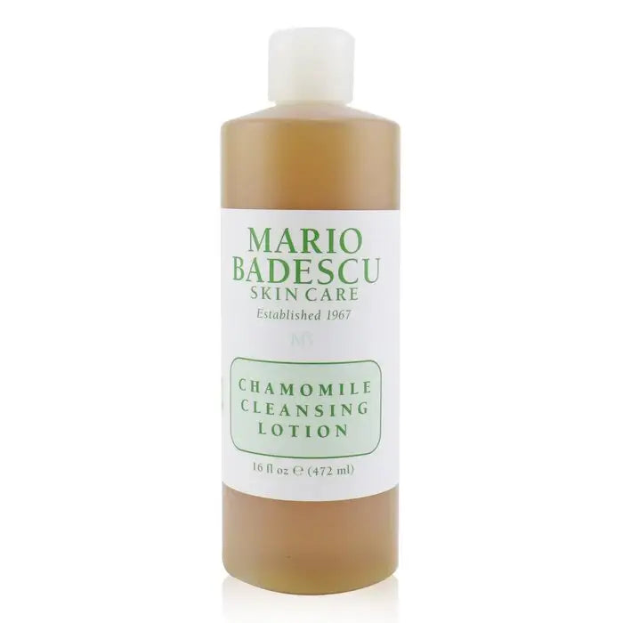 Mario Badescu Chamomile Cleansing Lotion in a clear bottle for dry sensitive skin