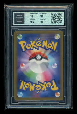 Graded Charizard EX Japanese Arena Club Pokémon card from Shiny Treasure Ex set