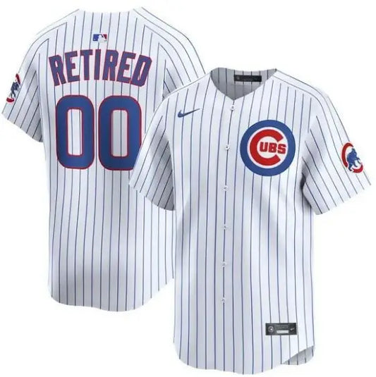 Chicago Cubs Nike home limited pick-a-player retired roster white jersey