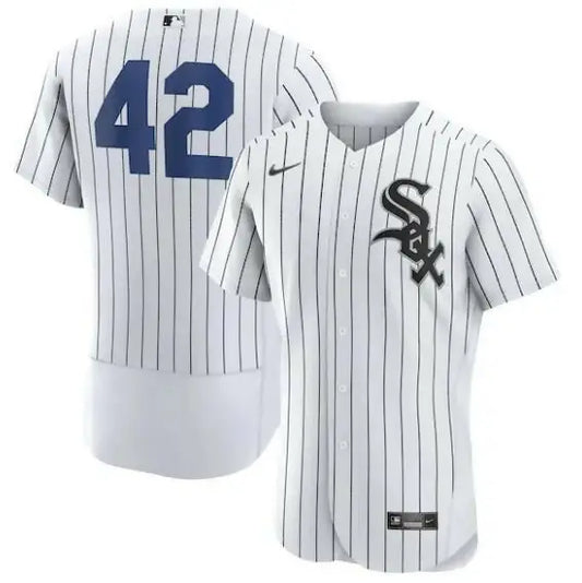 White pinstripe Chicago White Sox Nike 2023 Jackie Robinson Day Authentic Jersey
