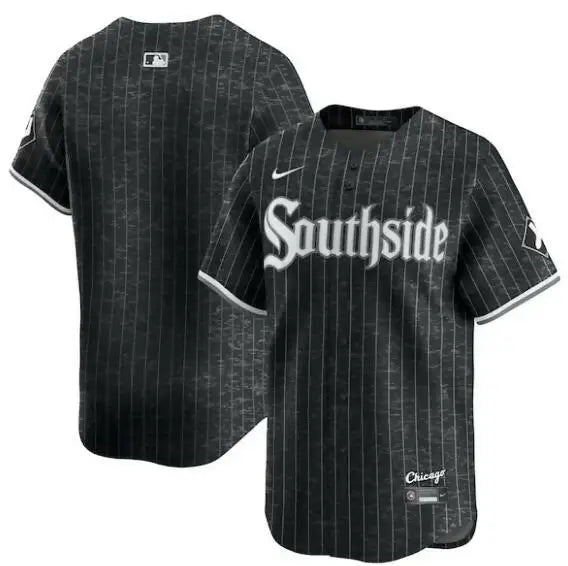 Black pinstripe Chicago White Sox Nike City Connect Limited Baseball Jersey
