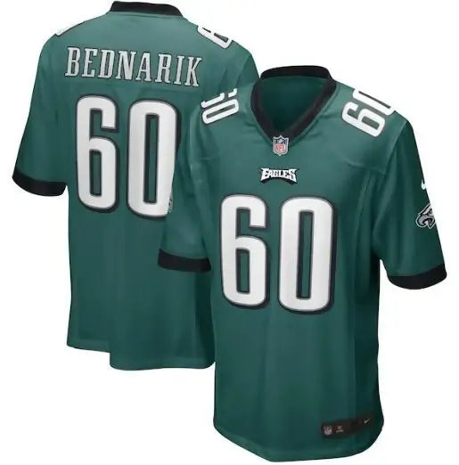 Green Philadelphia Eagles Chuck Bednarik #60 Nike Game Retired Player Jersey