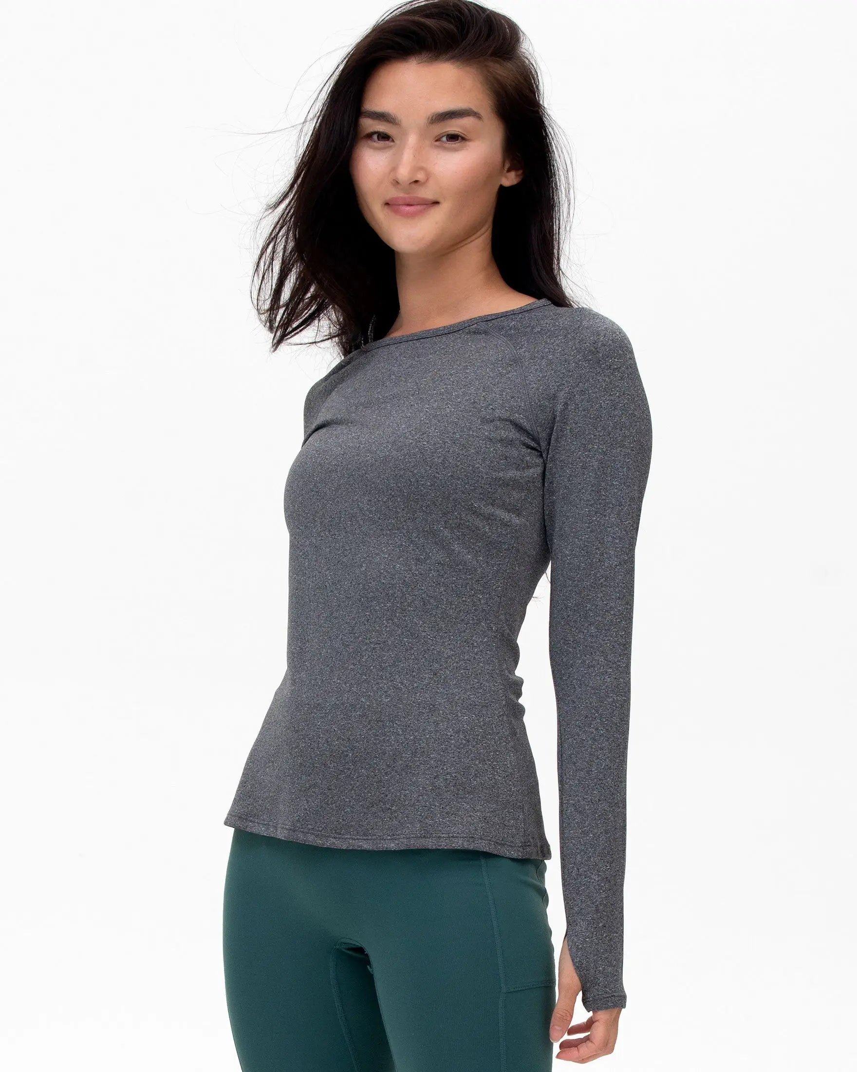 Citizen Compression Long Sleeve on - Heather Grey / XS - Long Sleeve