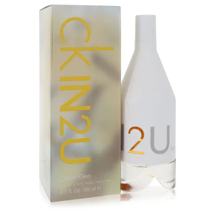 CK In 2U by Calvin Klein - Eau De Toilette Spray 3.4 oz - Women / Medium - Eau De Toilette Spray 3.4 oz