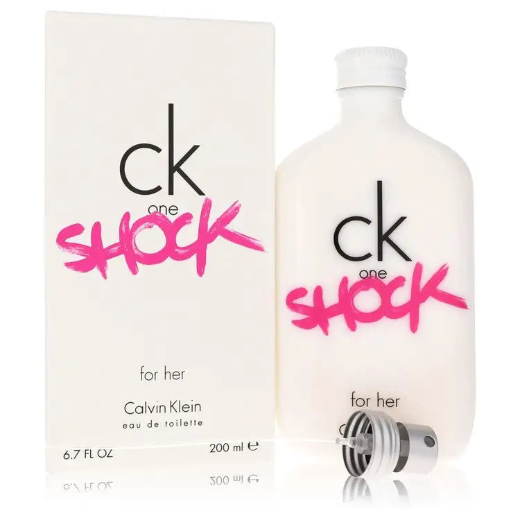 CK One Shock by Calvin Klein - Eau De Toilette Spray 6.7 oz - Women / Medium - Eau De Toilette Spray 6.7 oz