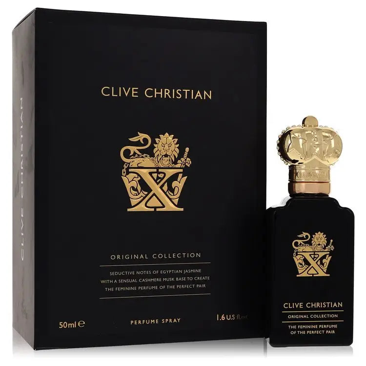 Clive Christian X by Clive Christian - Pure Parfum Spray (New Packaging) 1.6 oz - Women / Medium - Pure Parfum Spray