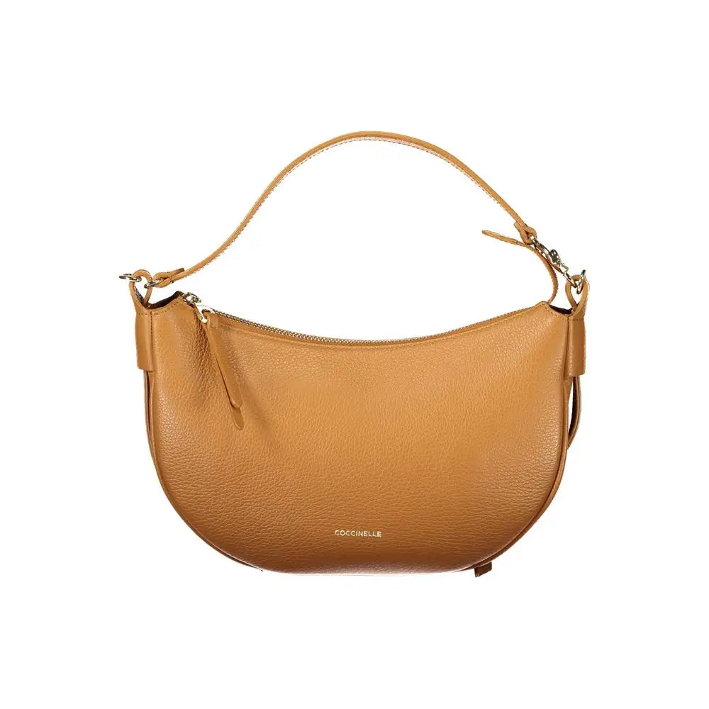 Coccinelle Brown Leather Handbag - Handbag