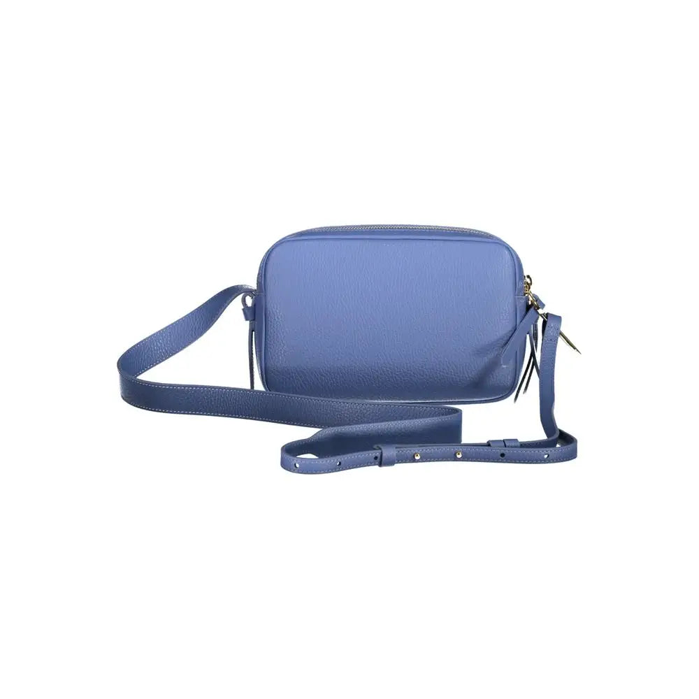 Coccinelle Light Blue Leather Women Handbag - Handbag