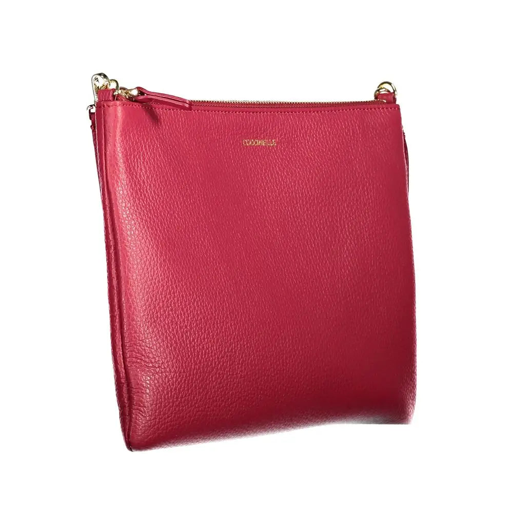 Coccinelle Red Leather Handbag - Handbag
