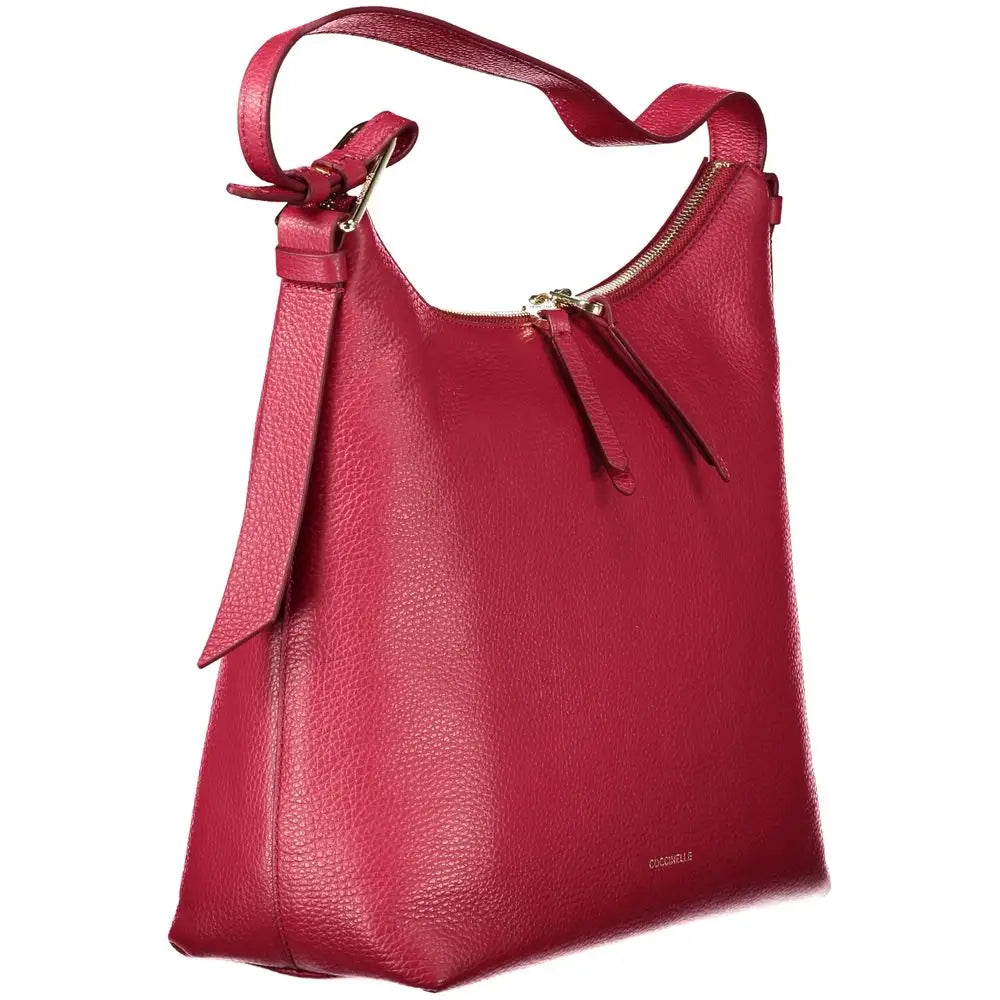 Coccinelle Red Leather Women Handbag - Handbag