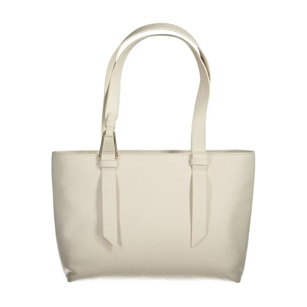 Coccinelle White Leather Handbag - Handbag