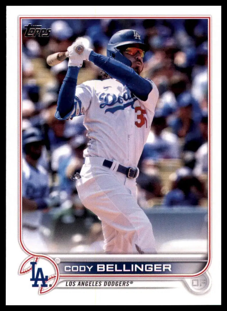 Cody Bellinger 2022 Topps baseball card Los Angeles Dodgers collectible item