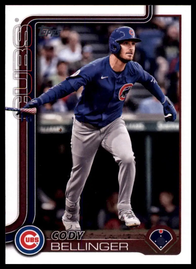 Cody Bellinger 2025 Topps Chicago Cubs baseball card for collectors