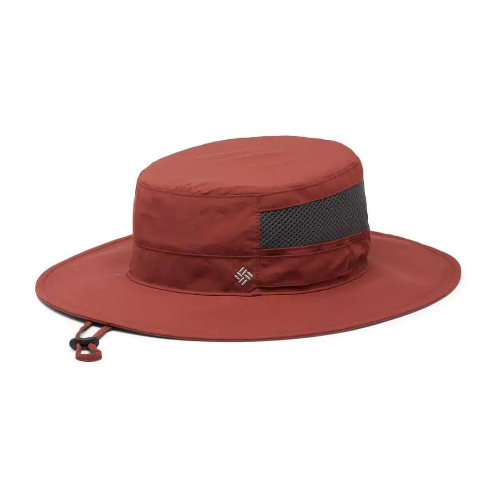 Red wide-brimmed sun hat from Columbia Unisex Bora Bora Booney Spice One Size