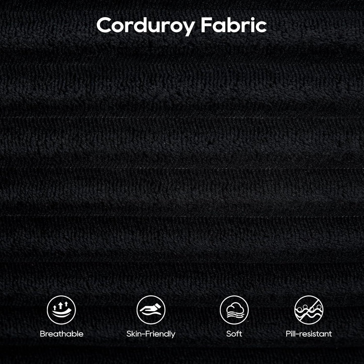 Convertible Loveseat Sofa Bed with Memory Foam Comfort-4