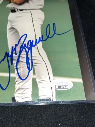 Autographed Craig Biggio Jeff Bagwell Dual Signed 8x10 Photo Houston Astros JSA