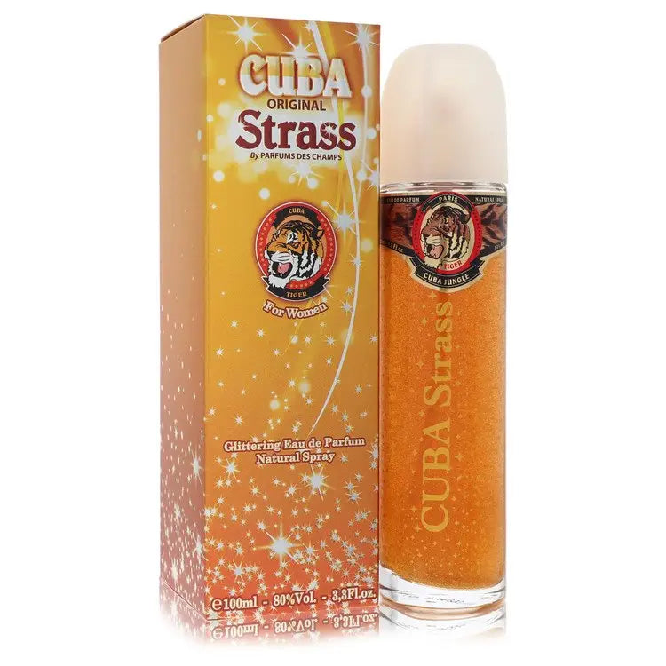 Cuba Strass Tiger by Fragluxe - Eau De Parfum Spray 3.4 oz - Women / Medium - Eau De Parfum Spray 3.4 oz