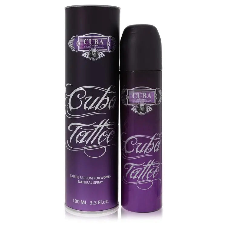 Cuba Tattoo by Fragluxe - Eau De Parfum Spray 3.4 oz - Women / Medium - Eau De Parfum Spray 3.4 oz