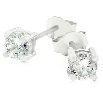 Dana Round Stud Earrings - Earrings