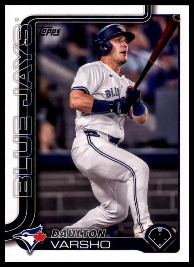 Daulton Varsho baseball card from 2025 Topps #119 Toronto Blue Jays collectible
