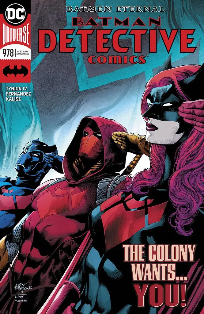 Comic book cover of Batwoman and Red Hood in Detective Comics #978 Variant