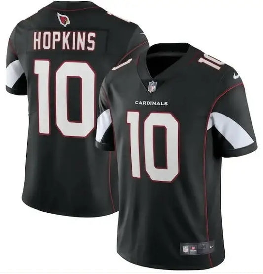 Black Arizona Cardinals DeAndre Hopkins Nike Vapor Limited Jersey with 10 on front and back