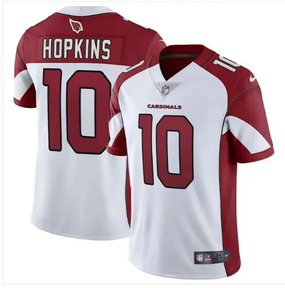 Arizona Cardinals Nike Vapor Limited jerseys featuring Hopkins 10 and Cardinals logo