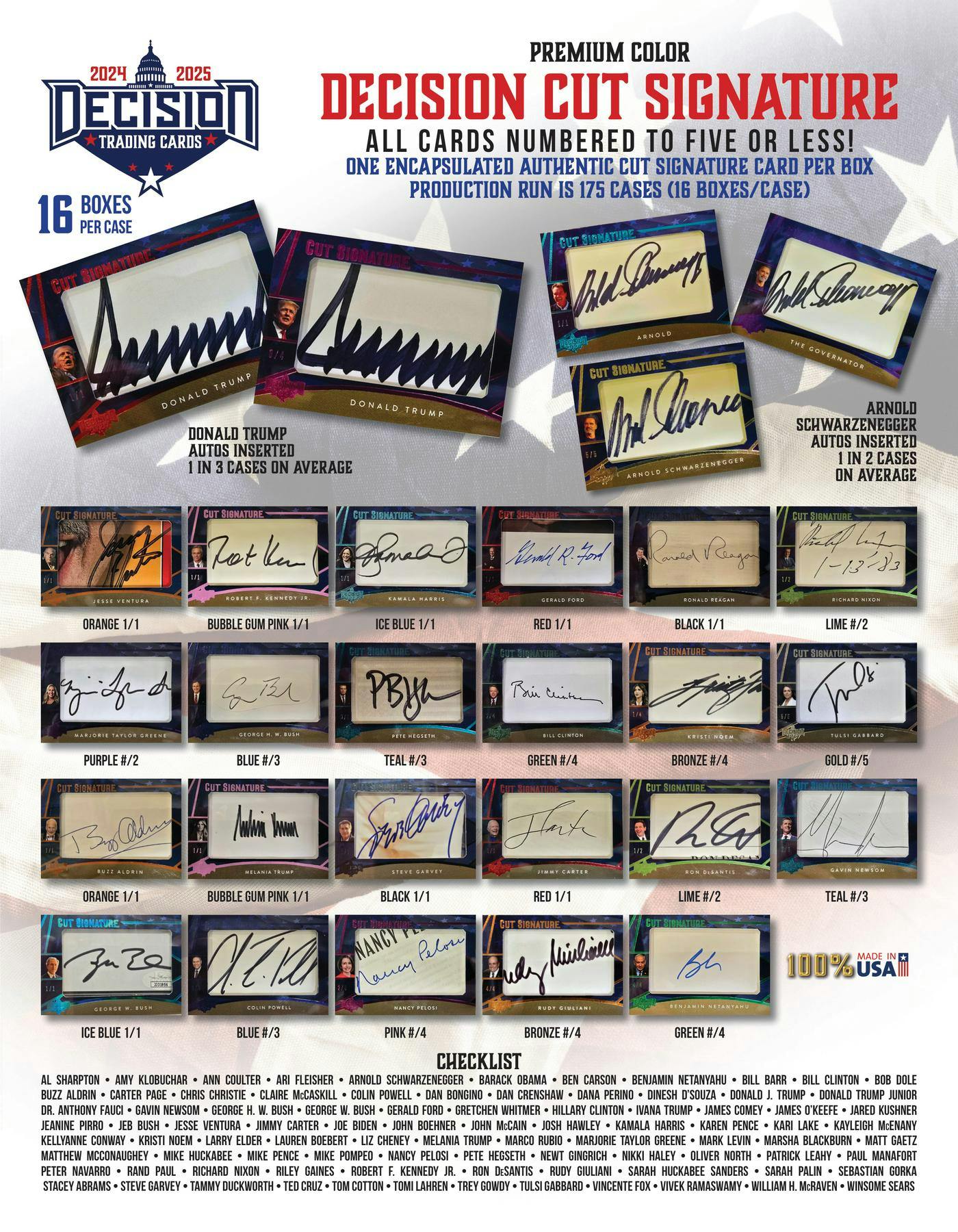 2025 Leaf Decision Cut Signature Hobby Box | Columbia Sports Cards
