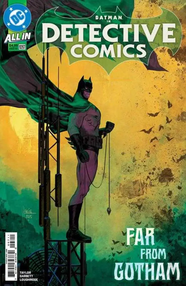Detective Comics #1097 Cover A illustrated by Mikel Janin, featuring iconic comic art