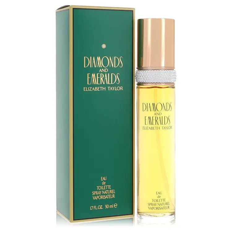 Diamonds & Emeralds by Elizabeth Taylor - Eau De Toilette Spray 1.7 oz - Women / Medium - Eau De Toilette Spray 1.7 oz