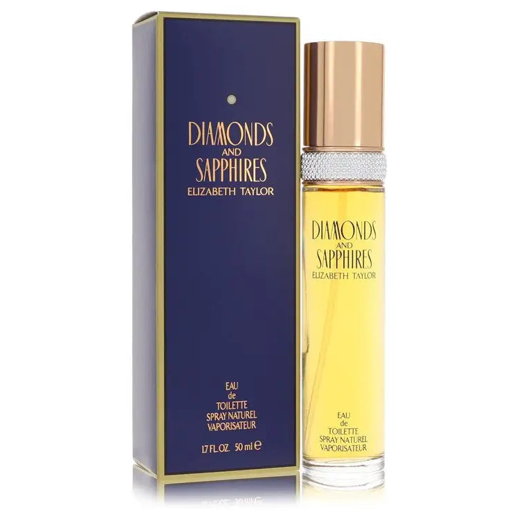 DIAMONDS & Sapphires by Elizabeth Taylor - Eau De Toilette Spray 1.7 oz - Women / Medium - Eau De Toilette Spray 1.7 oz
