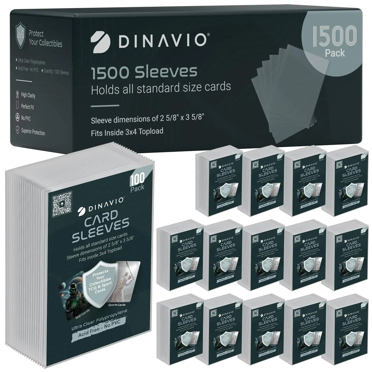 Clear soft trading card sleeves penny sleeves for protecting collectibles and packaging