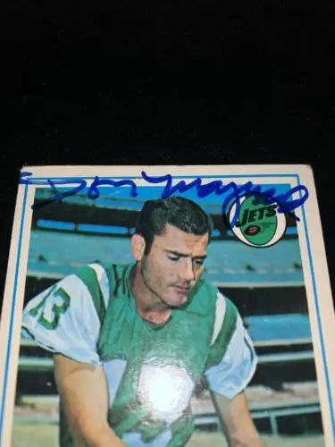Signed Don Maynard 1968 Topps Autographed Card #169 JSA Card for collectors