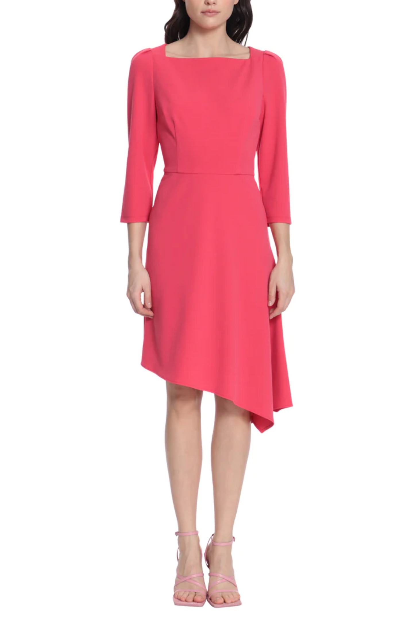 Donna Morgan Raspberry Day Dress LAST ONE! ONLY Med Size 10 Remaining Women's Apparel Office