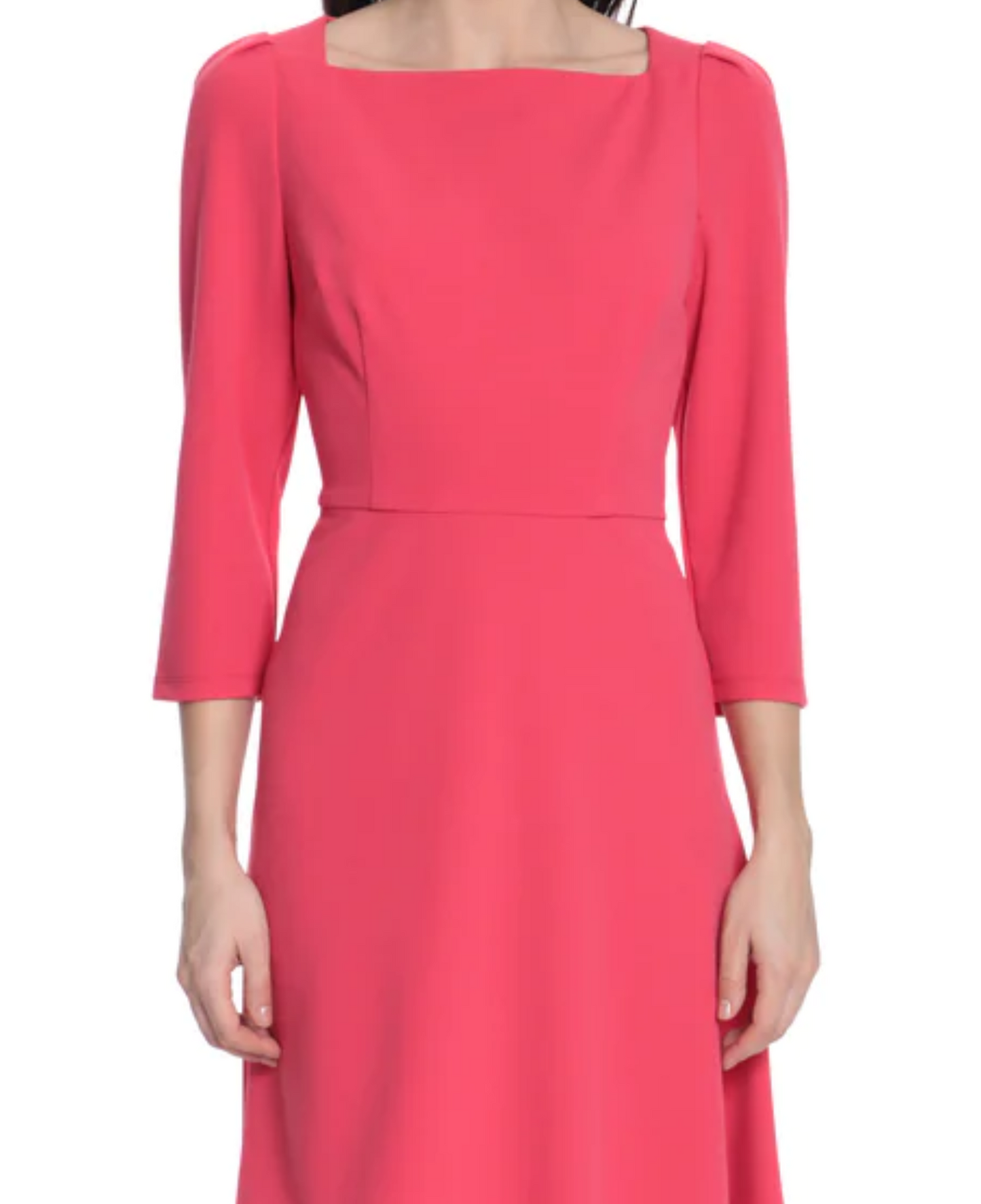 Donna Morgan Raspberry Day Dress LAST ONE! ONLY Med Size 10 Remaining Women's Apparel Office