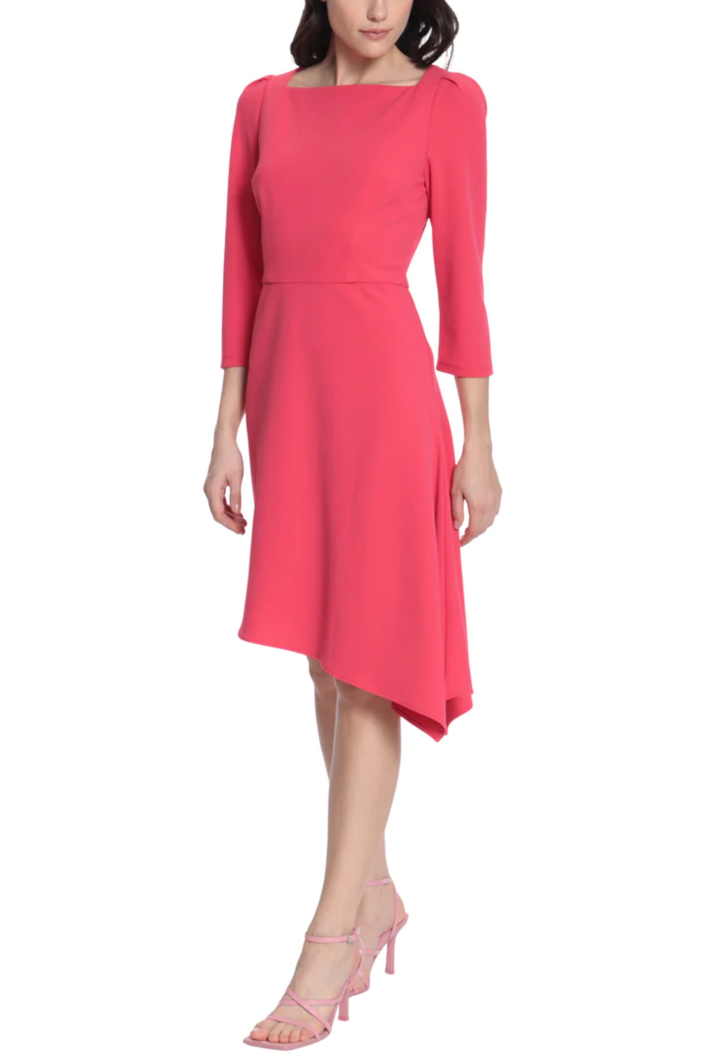 Donna Morgan Raspberry Day Dress LAST ONE! ONLY Med Size 10 Remaining Women's Apparel Office