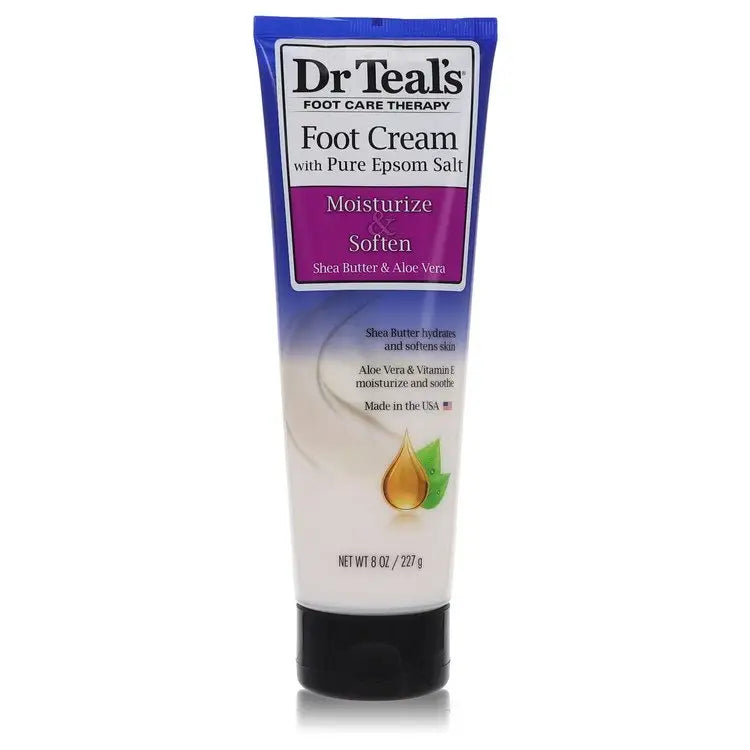 Dr Teal’s Pure Epsom Salt Foot Cream by Dr Teal’s - Pure Epsom Salt Foot Cream with Shea Butter & Aloe Vera & Vitamin E