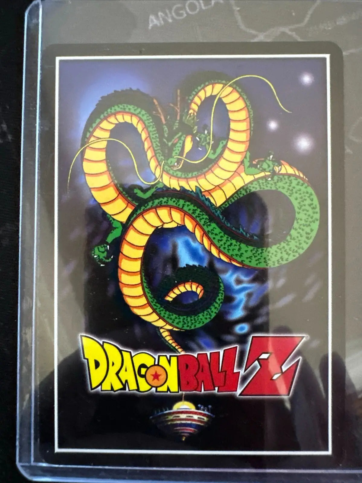 Collectible Dragon Ball Z Panini card featuring Shenron from Dragon Ball Z Panini cards