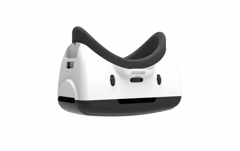 Dragon Magic G6 VR Gaming Stereo 3D Headset with white and black virtual reality headset and comfortable eye cushion for immersive gaming during business days