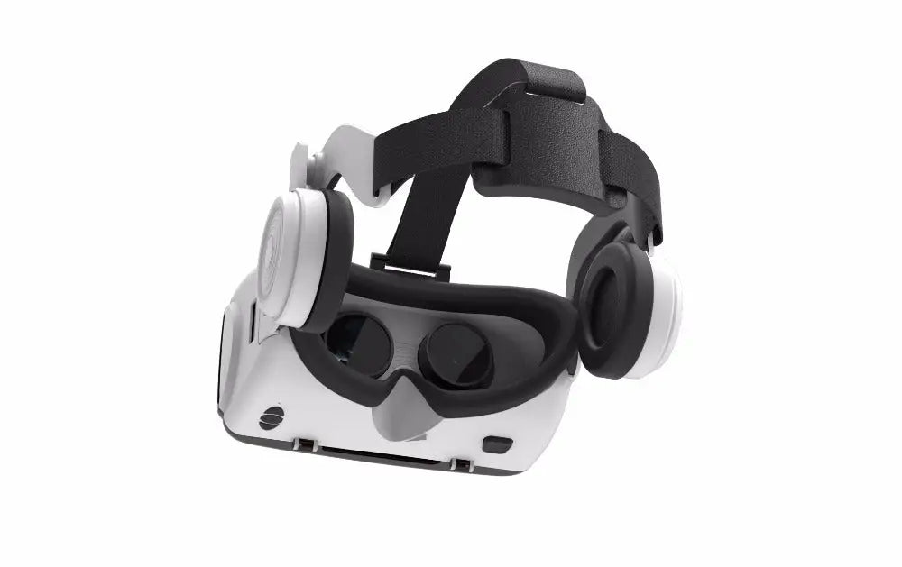 Dragon Magic G6 VR Gaming Stereo 3D Headset with white and black virtual reality headset and over-ear headphones for immersive gaming experience within business days