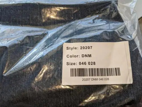 Duluth Trading DulthFlex Ballroom Jeans Denim in eco-friendly plastic packaging