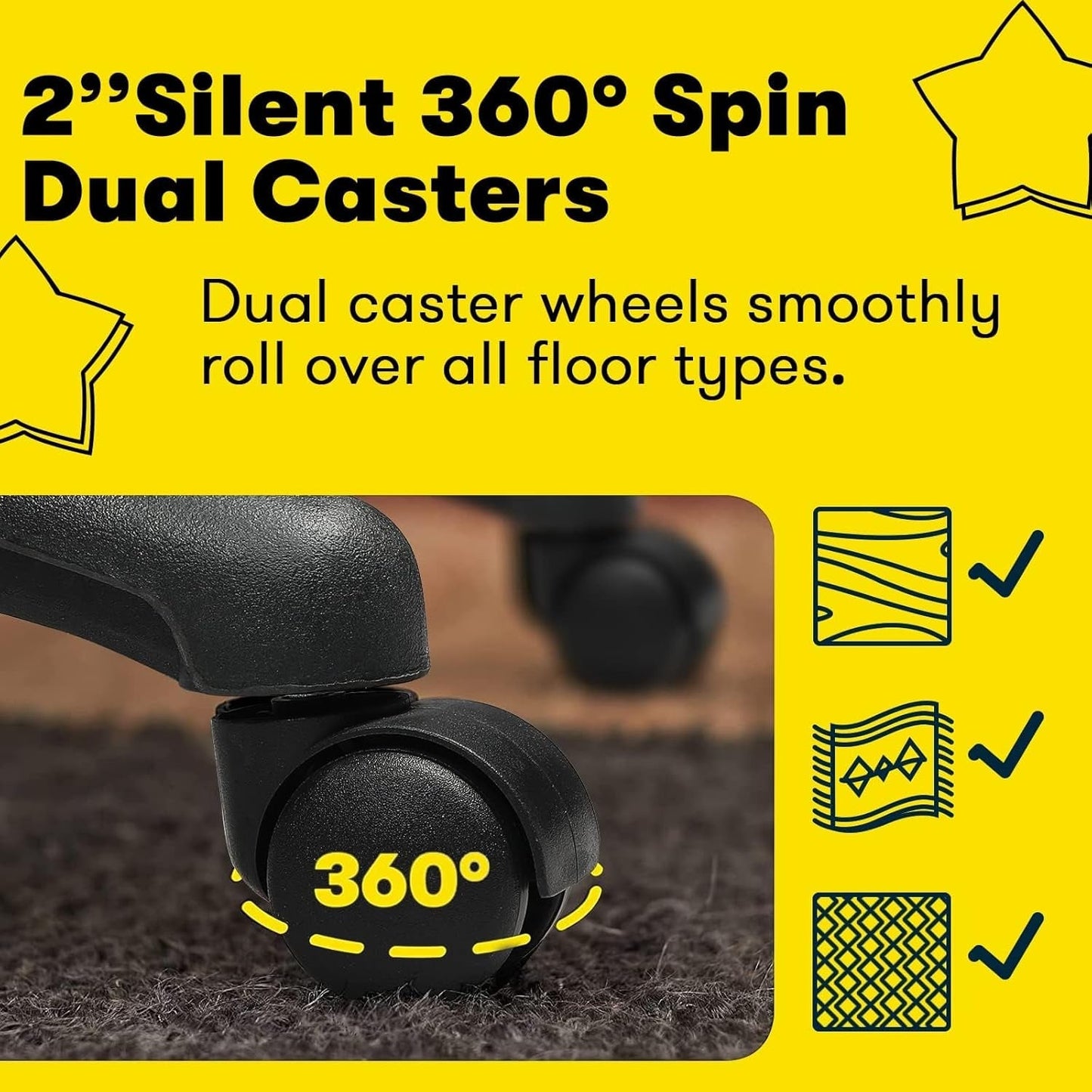 Home Office Chair, 400LBS Big and Tall Chair Heavy Duty Design, Ergonomic High Back Cushion Lumbar Back Support, Computer Desk Chair, Adjustable Executive Leather Chair with Armrest-4