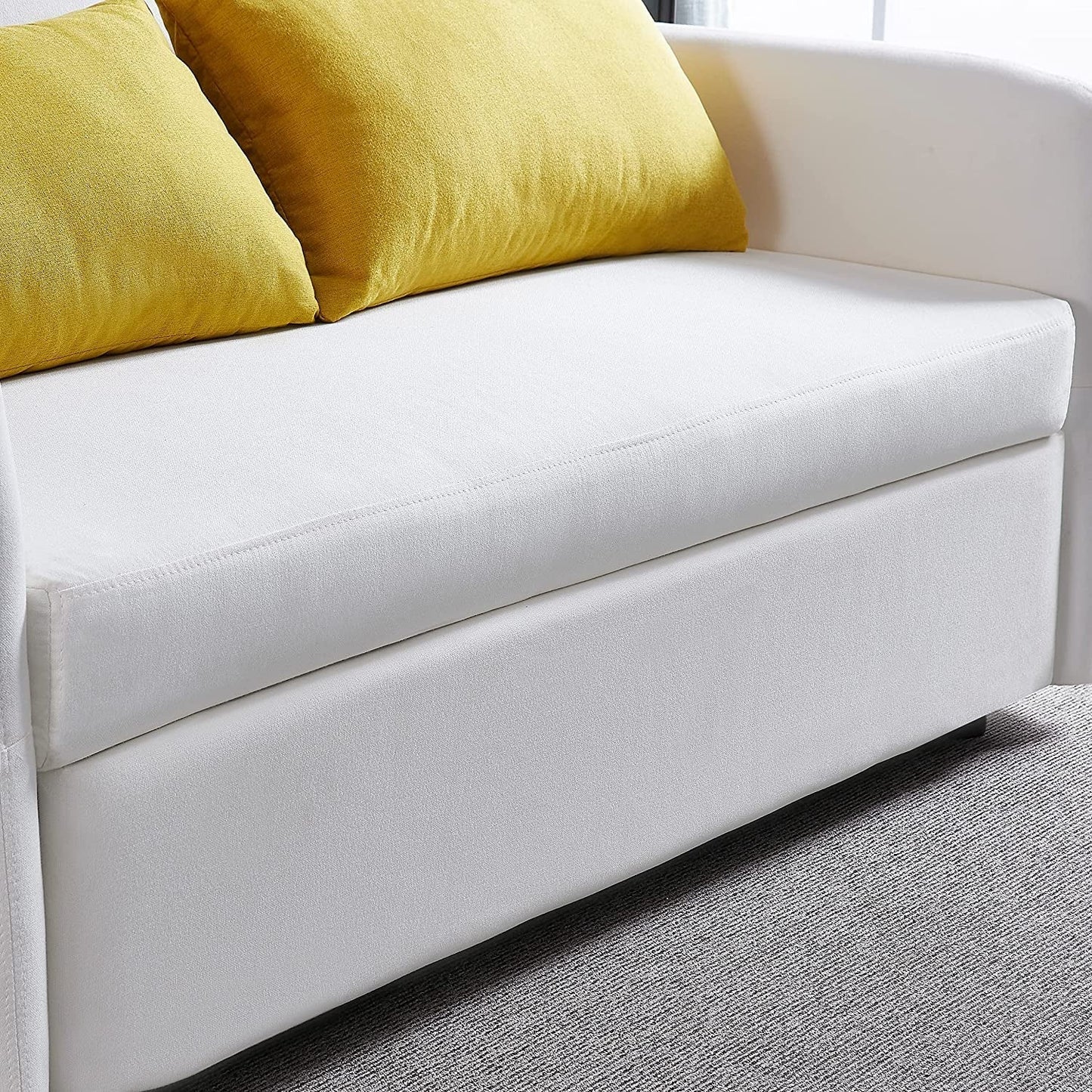 Convertible Sofa Bed with USB and Pockets-4