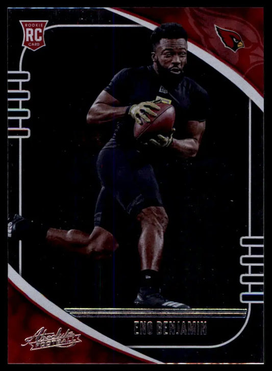 Football trading card featuring Eno Benjamin from Panini Absolute Rookie 2020 Arizona Cardinals