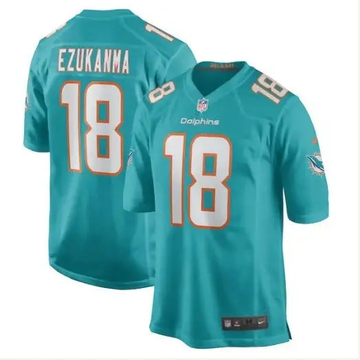 Erik Ezukanma Miami Dolphins Nike Game Player Jersey in Aqua display