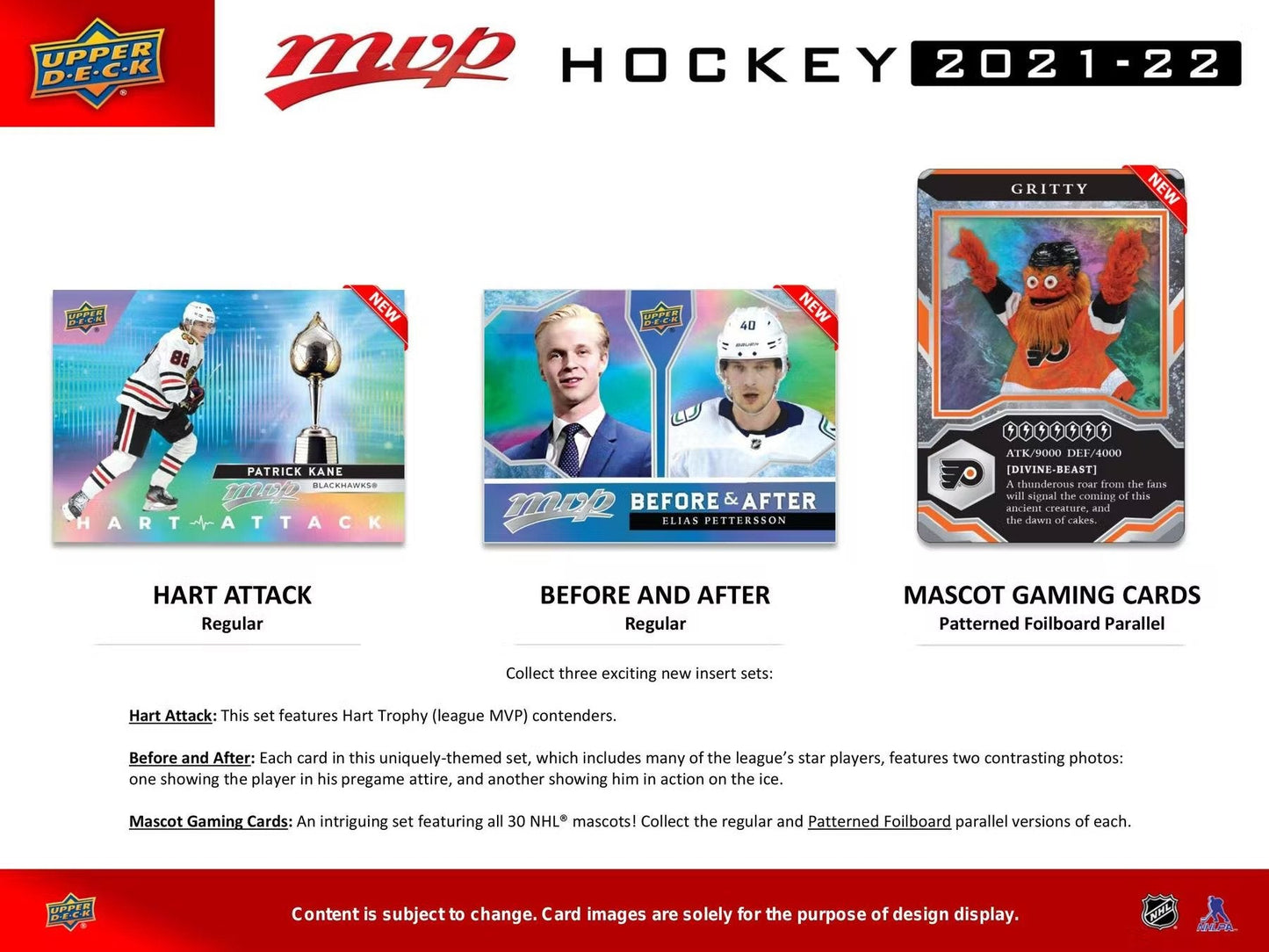 2021-22 Upper Deck MVP Hockey Box Set | Columbia Sports Cards & More.