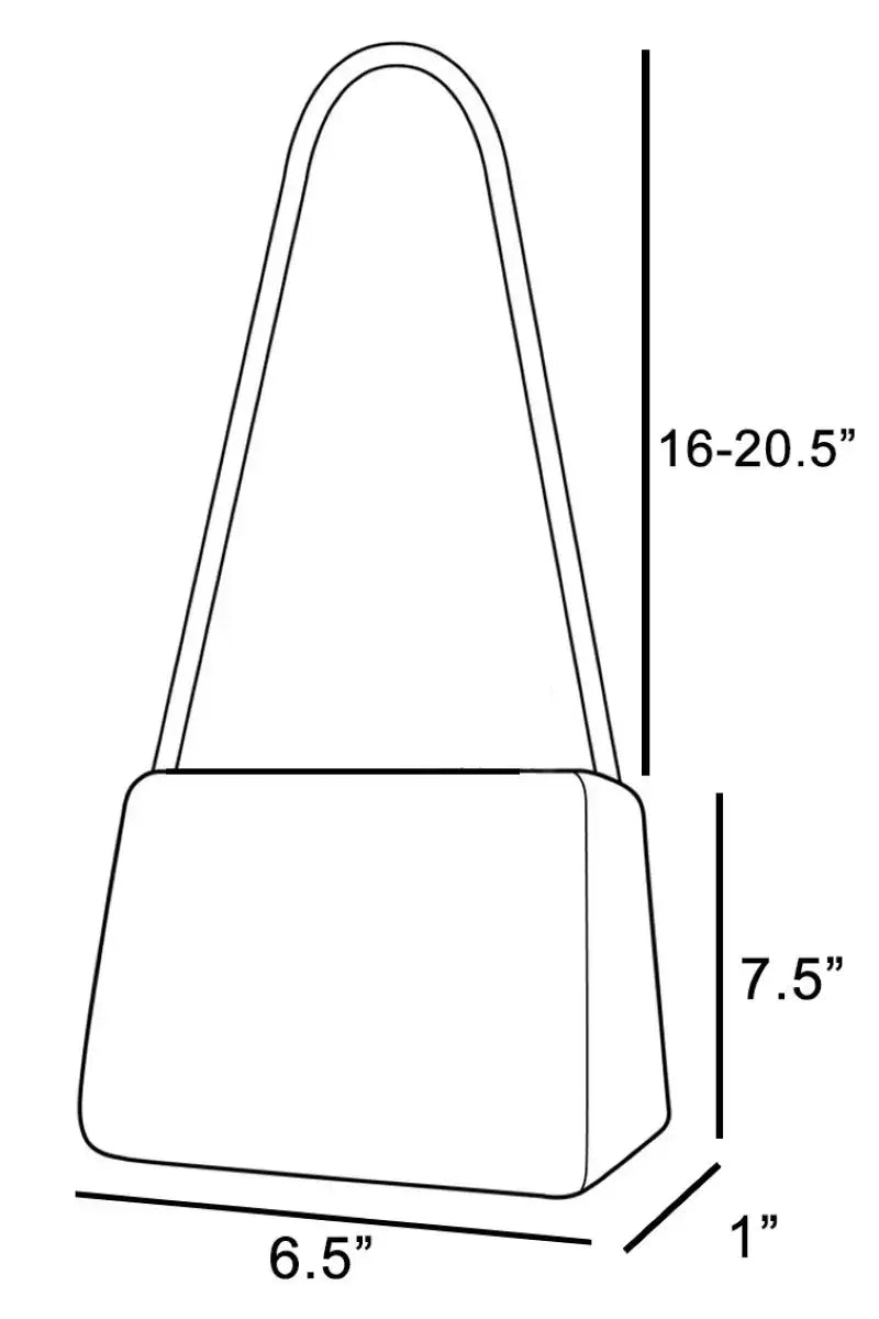 Fame Long Fringe Bucket Shoulder Bag